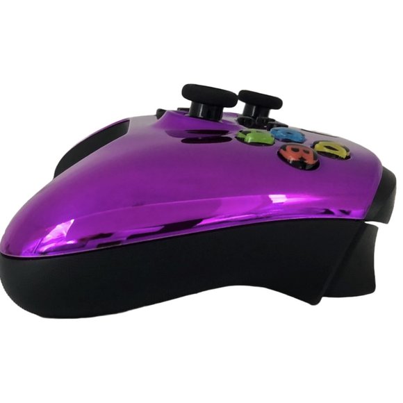 Custom Microsoft Xbox Series X / S Wireless Controller - Glossy Chrome Purple - Picture 7 of 8